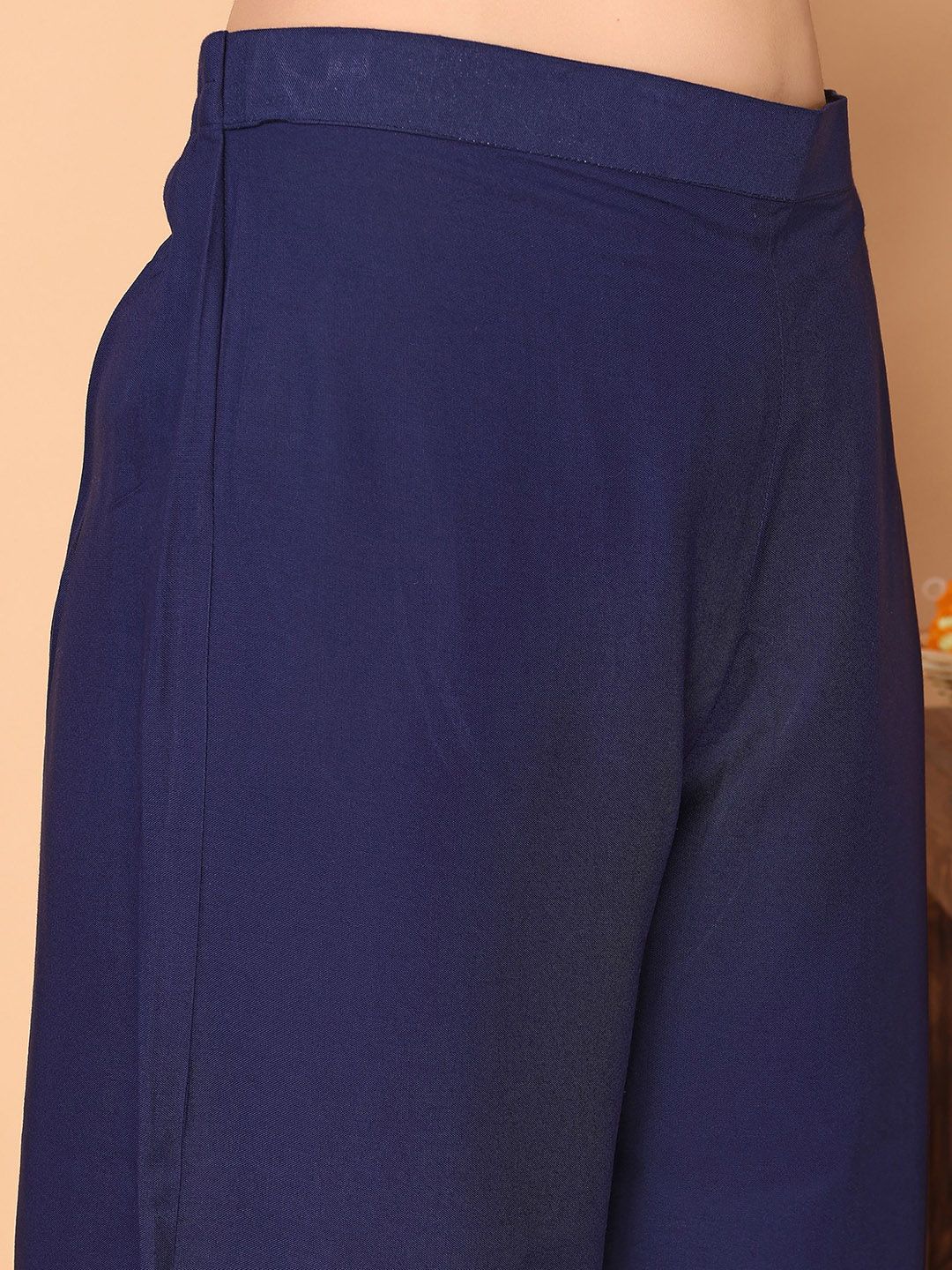 Dhimhi Women A-Line Kurta with Palazzos & Dupatta