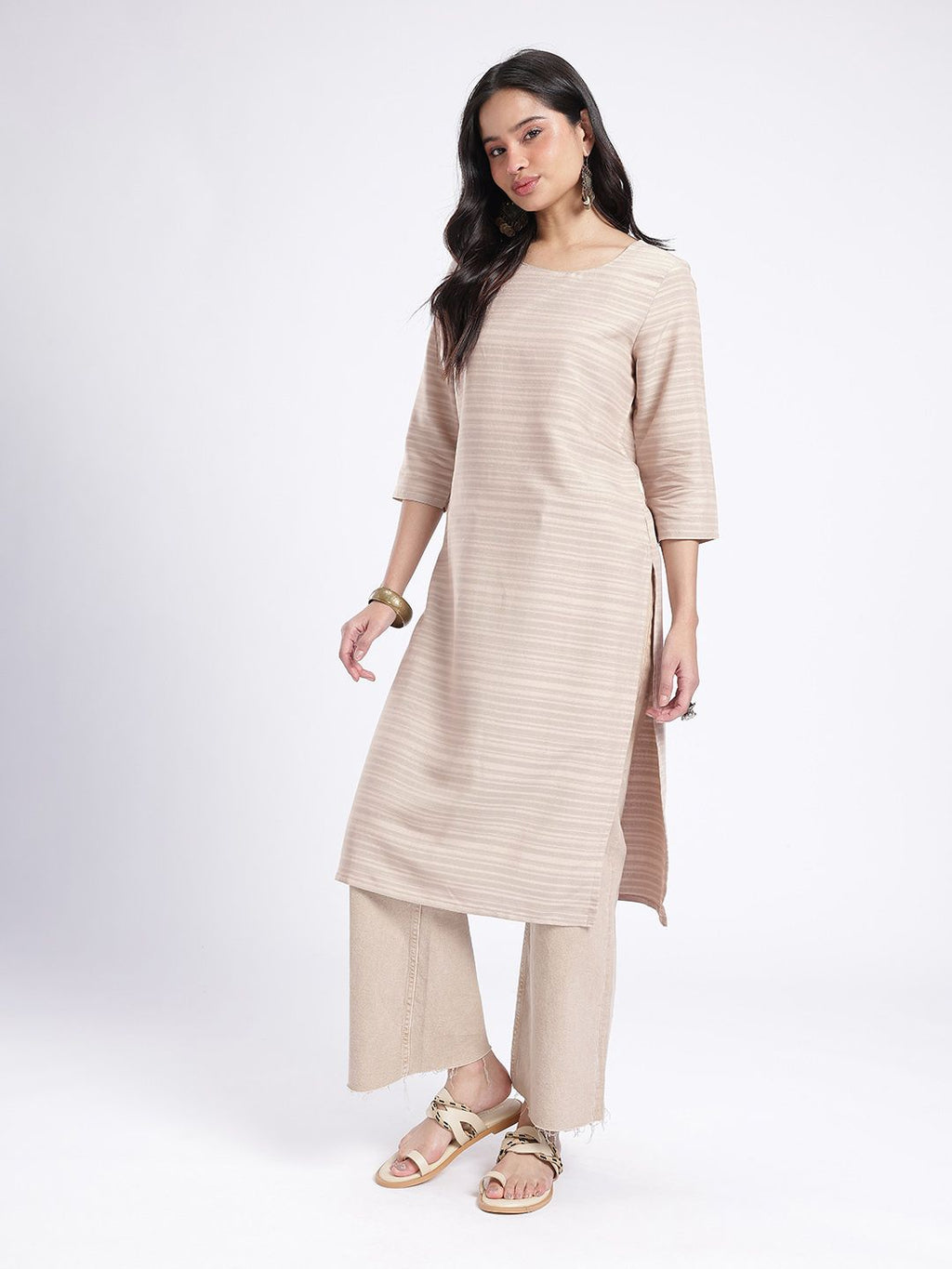 Striped Straight Kurta