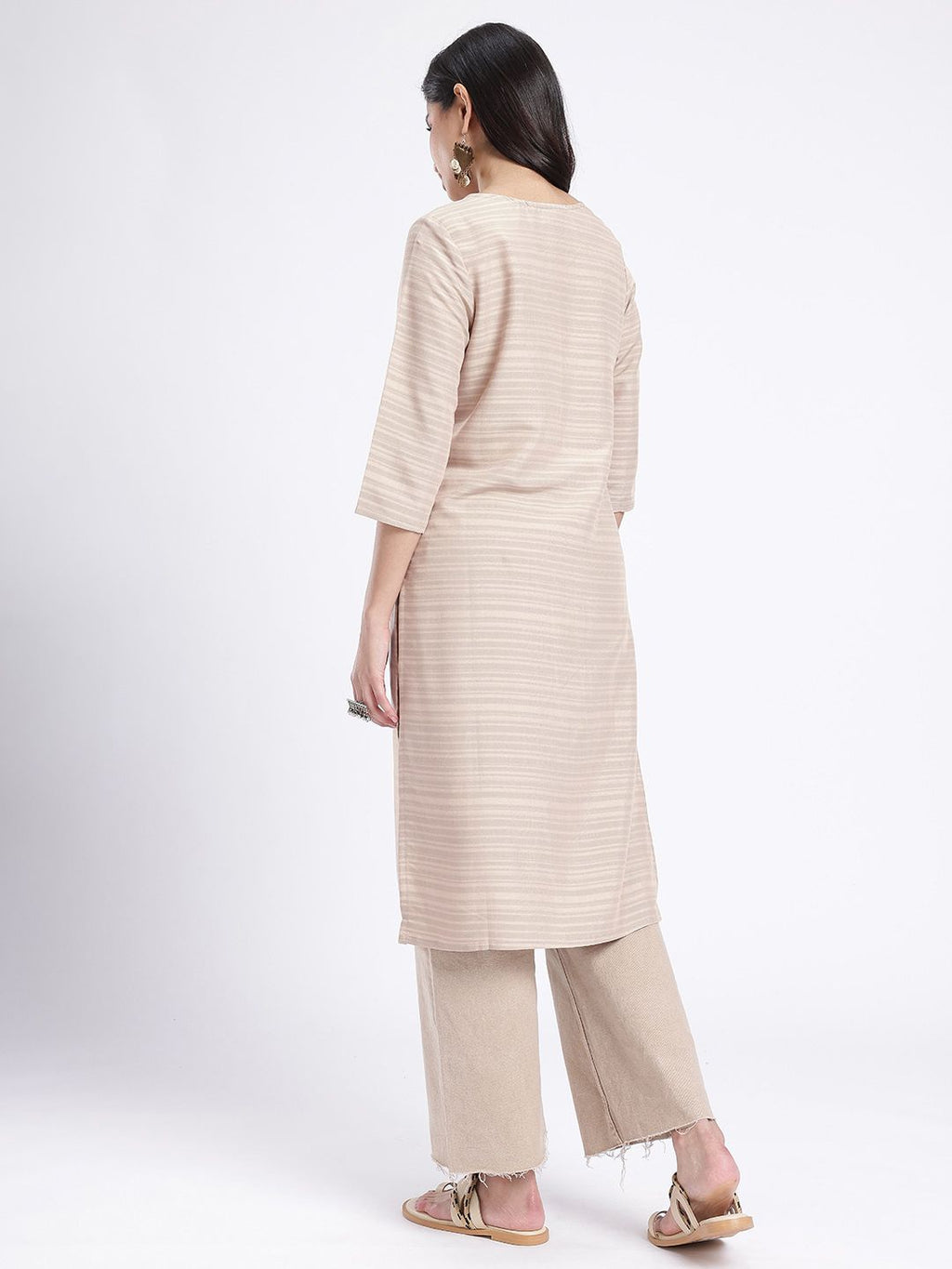 Striped Straight Kurta