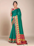 Dhimhi Women's Woven Design Zari Saree