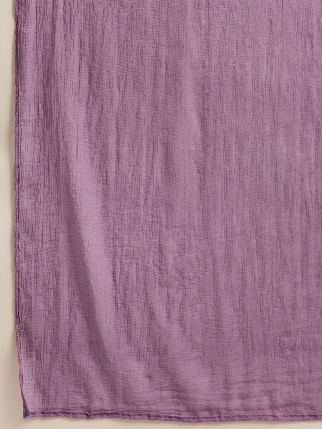 Dhimhi Women's Bandhani Printed Round Neck Empire Pure Cotton Kurta with Trouser