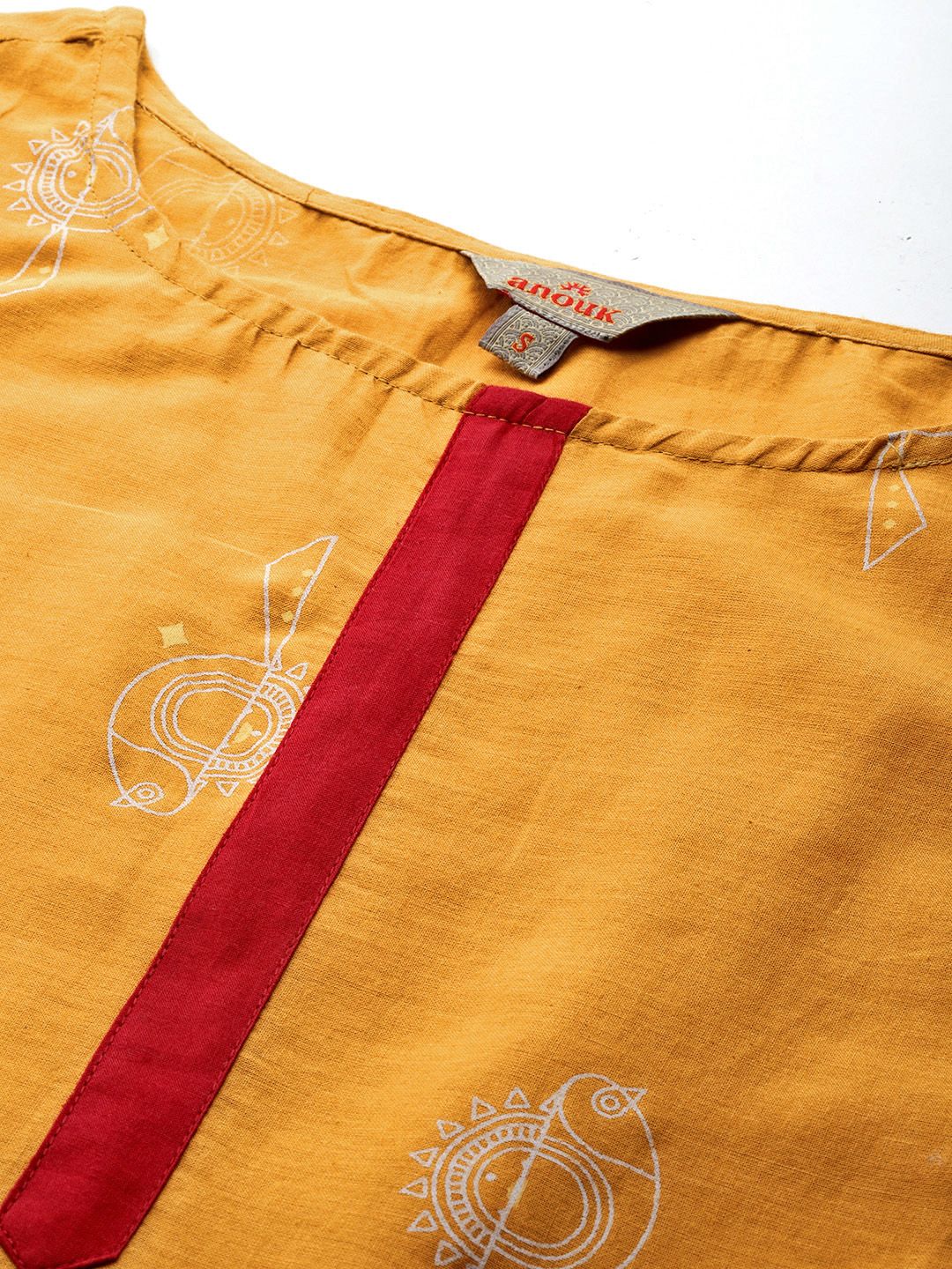 Ethnic Motifs Printed Indie Prints Cotton Kurta