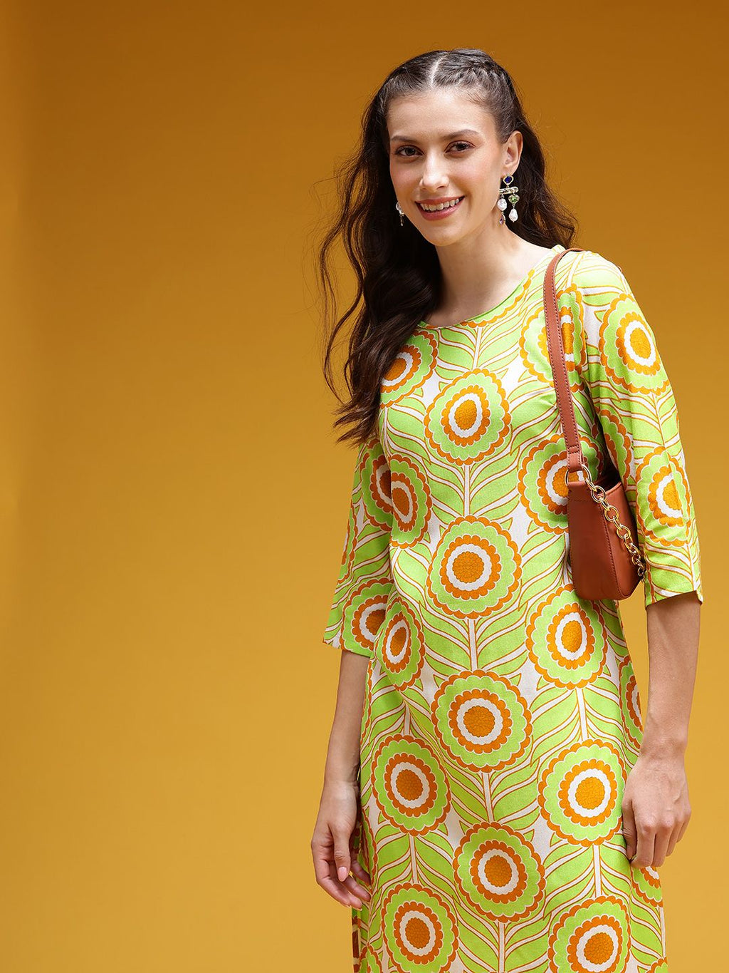 Floral Printed Kurta