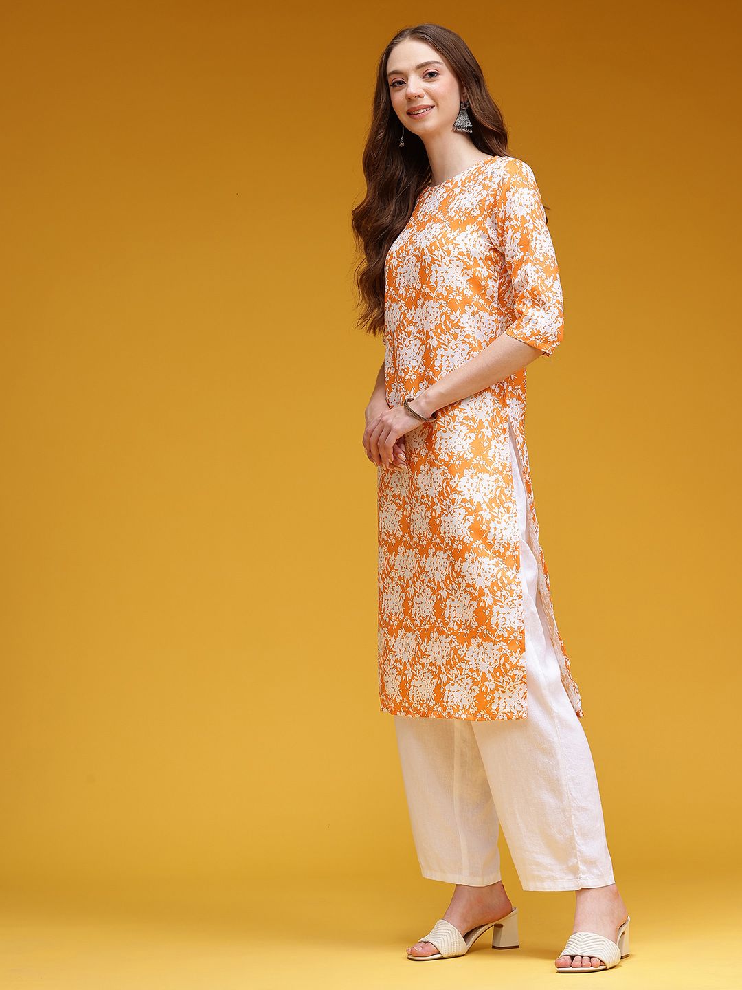Floral Printed Kurta