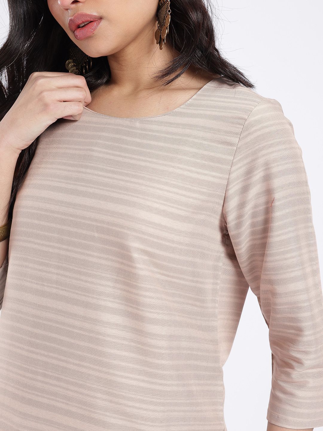 Striped Straight Kurta