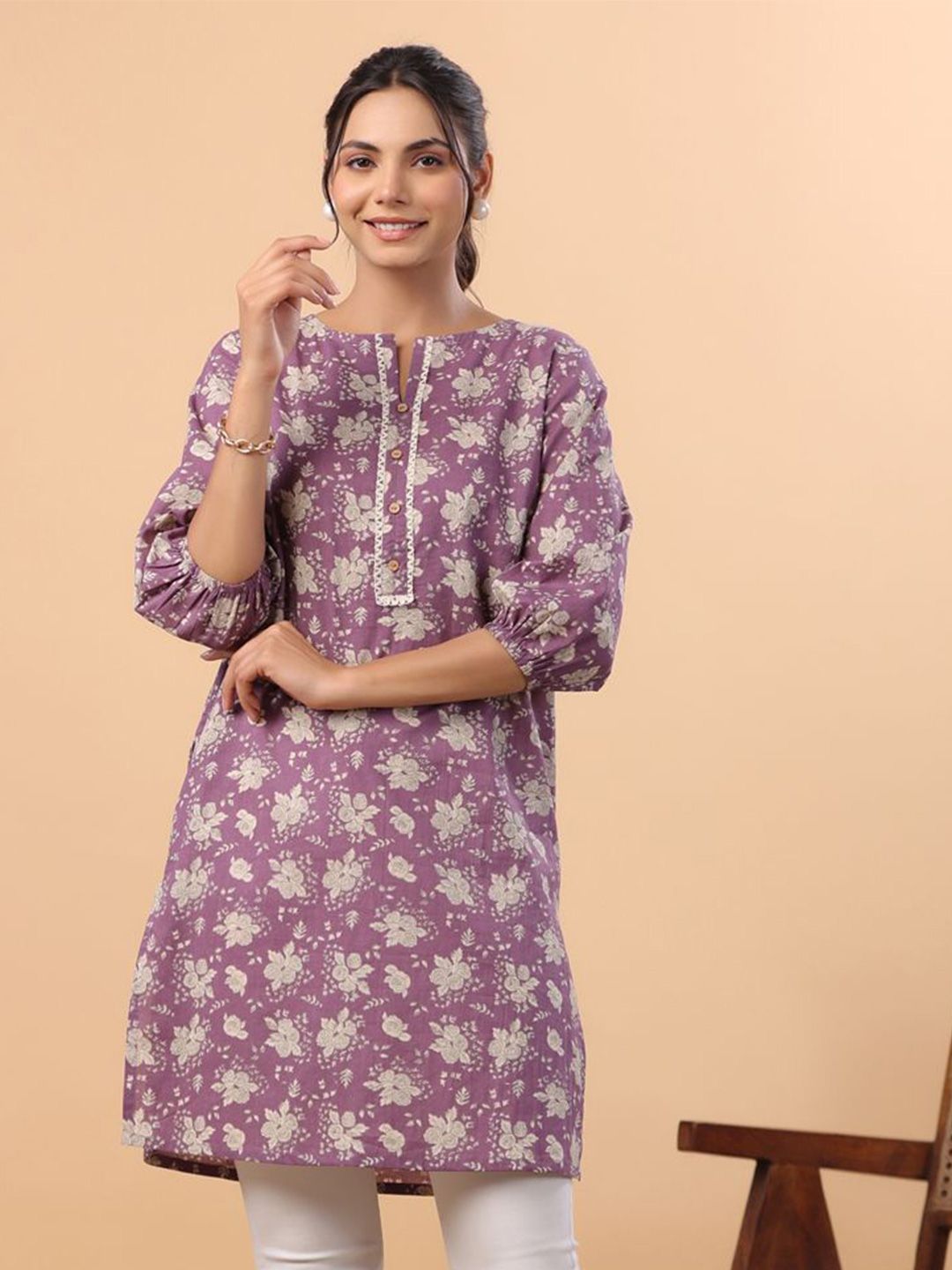 Dhimhi Women's Printed Tunic