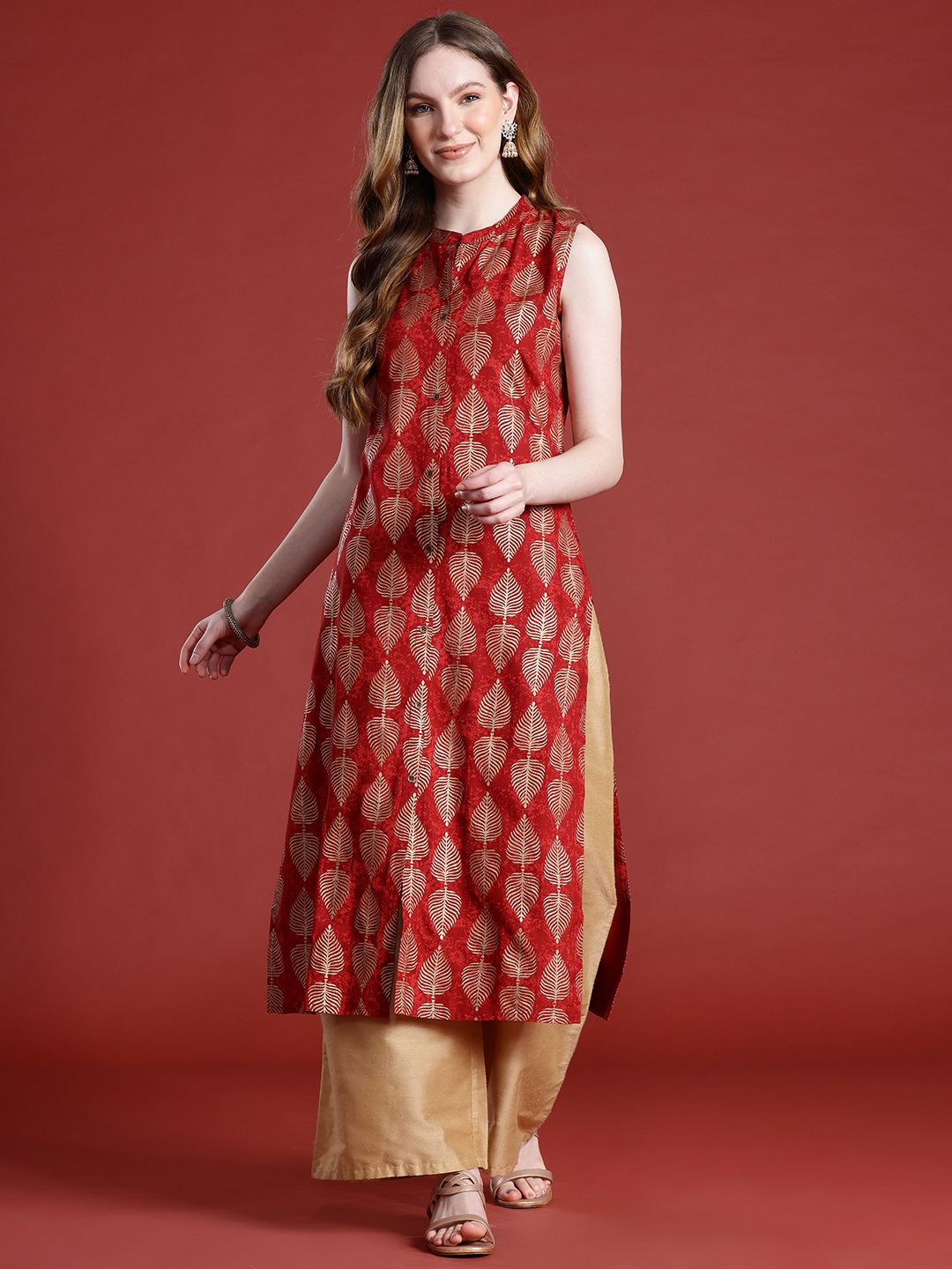 Dhimhi Women's Ethnic Motifs Printed Kurta