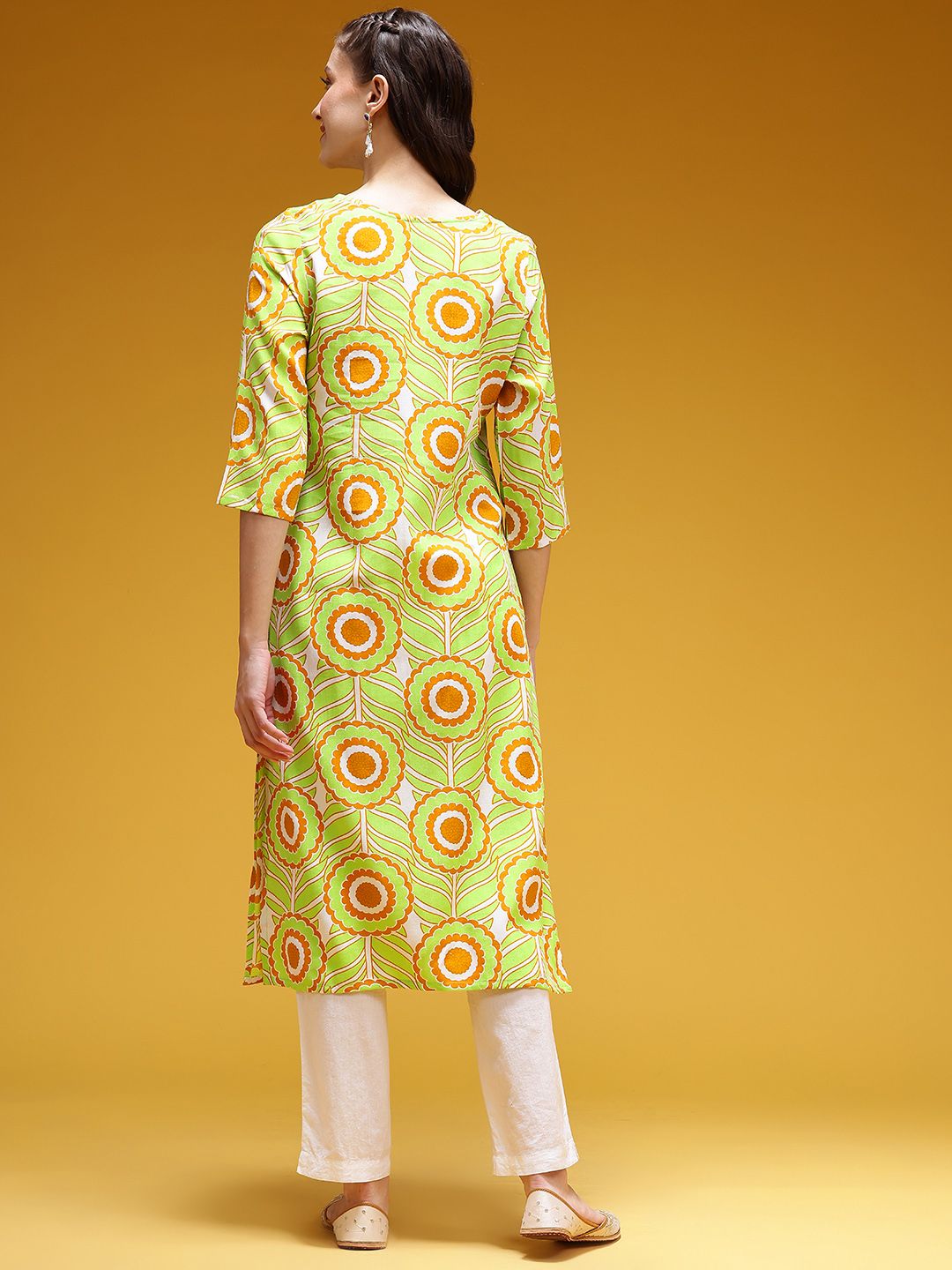 Floral Printed Kurta
