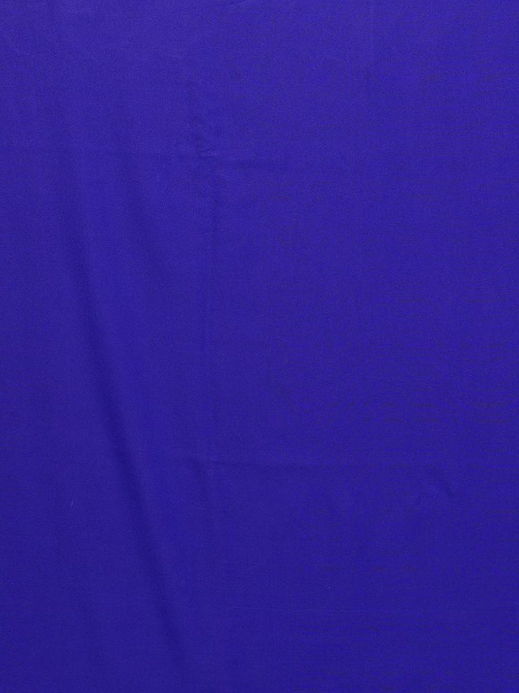 Dhimhi Women's Blue Poly Georgette Solid Sarees