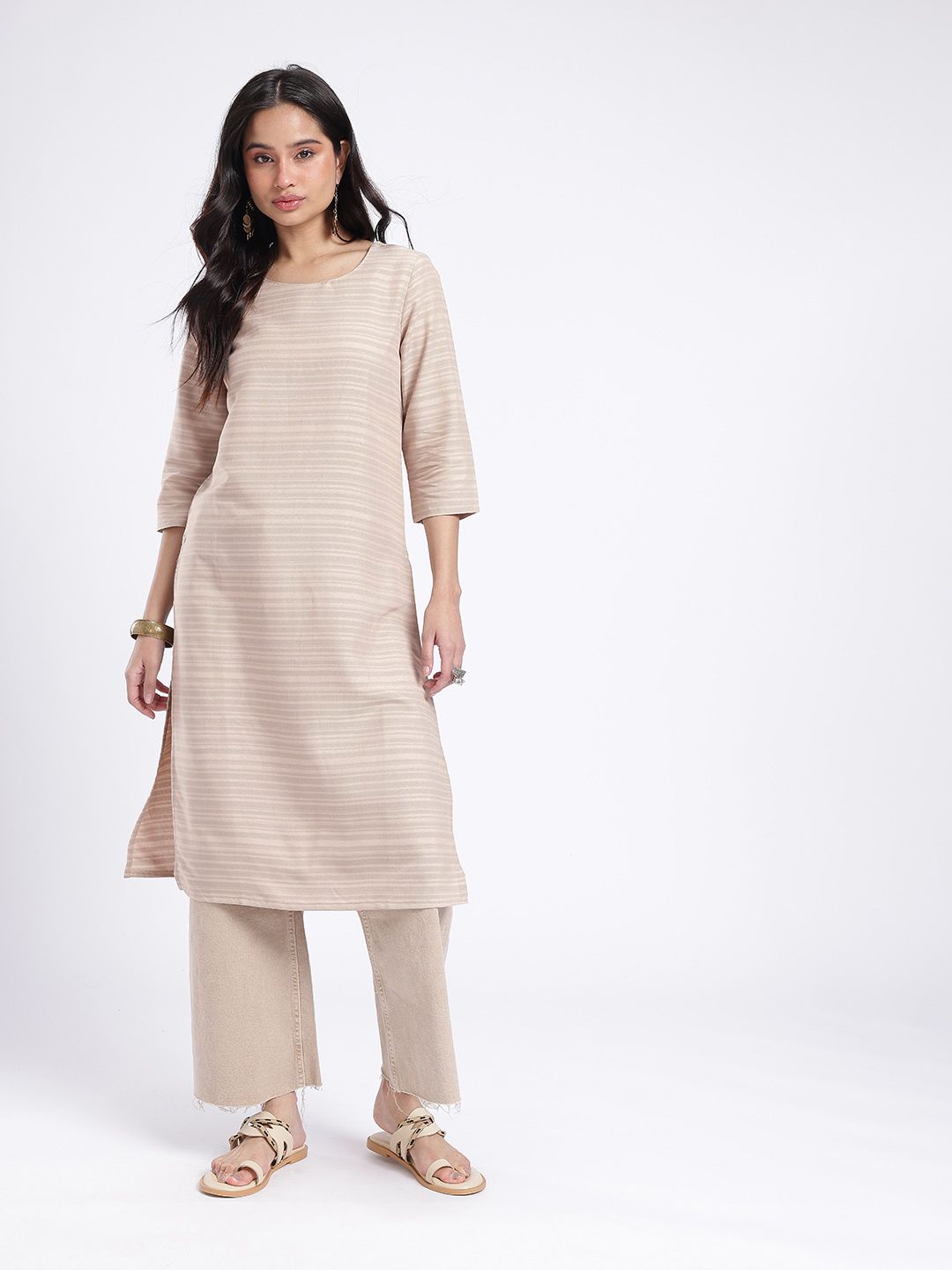 Striped Straight Kurta