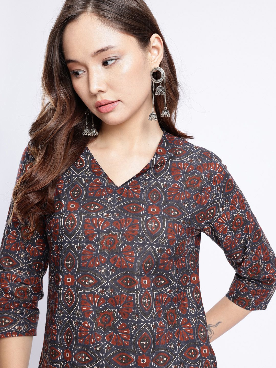 Ethnic Motifs Printed Kurta