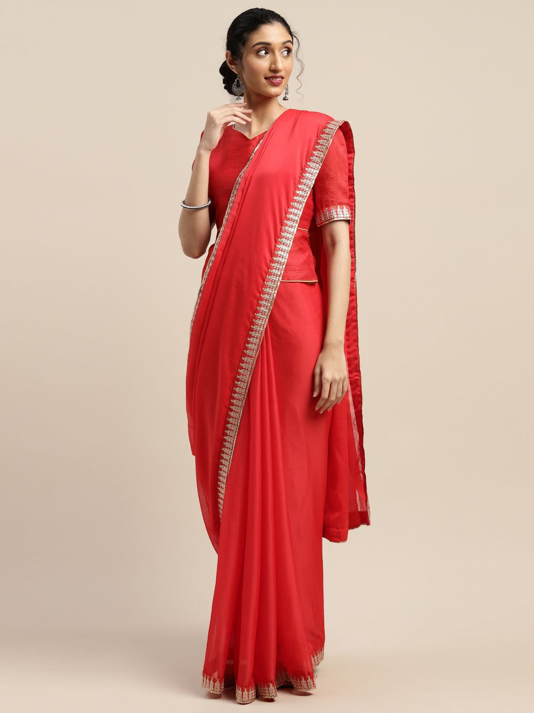 Dhimhi Women's Zari Saree