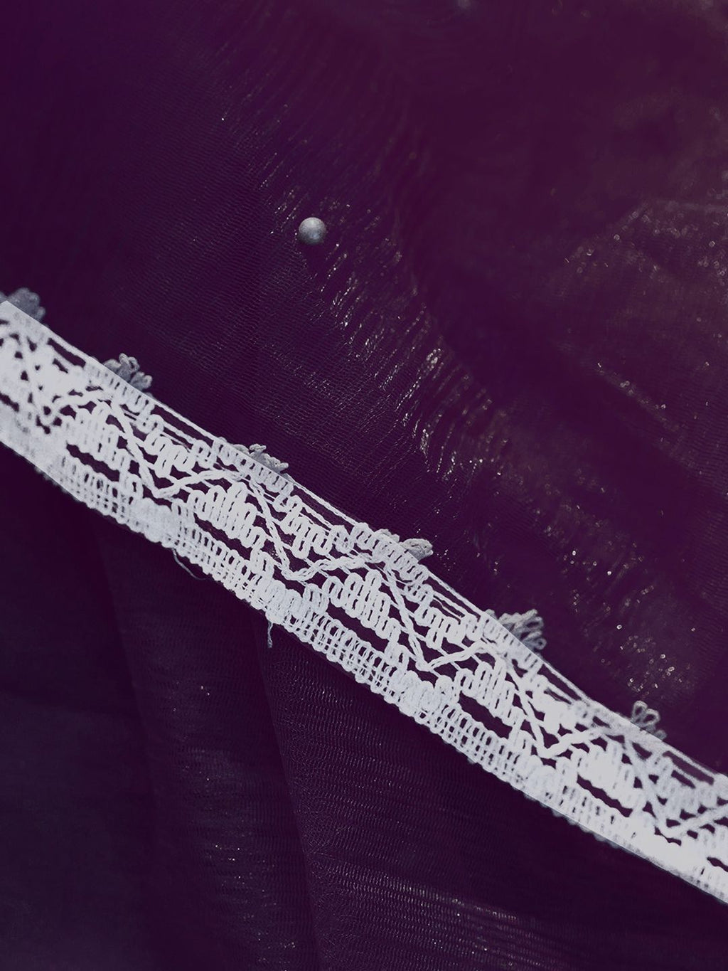 Dhimhi Women's Embellished Beads and Stones Supernet Saree