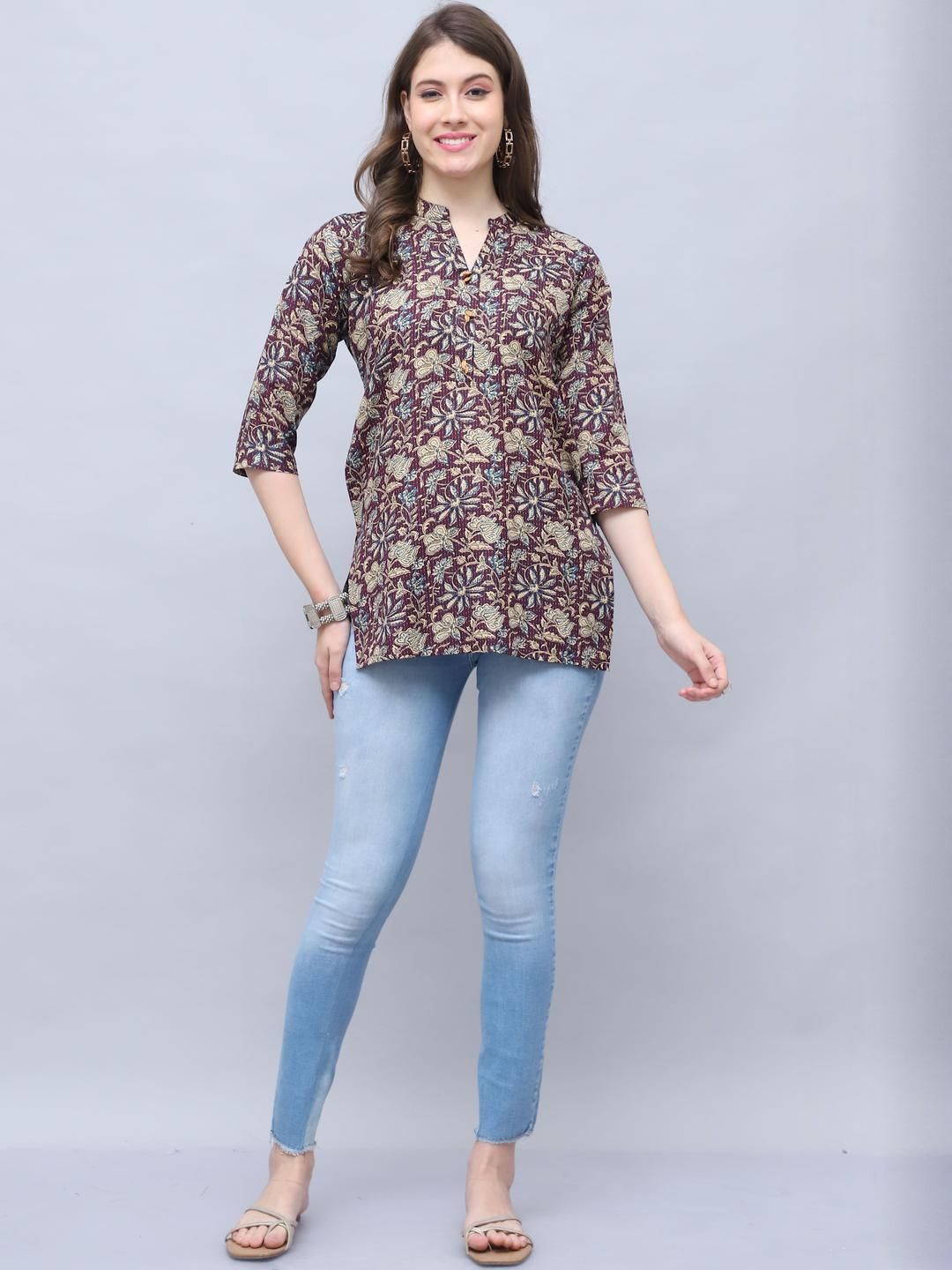 Women Floral Printed Floral Kurta