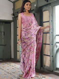 Dhimhi Women's Floral Printed Saree