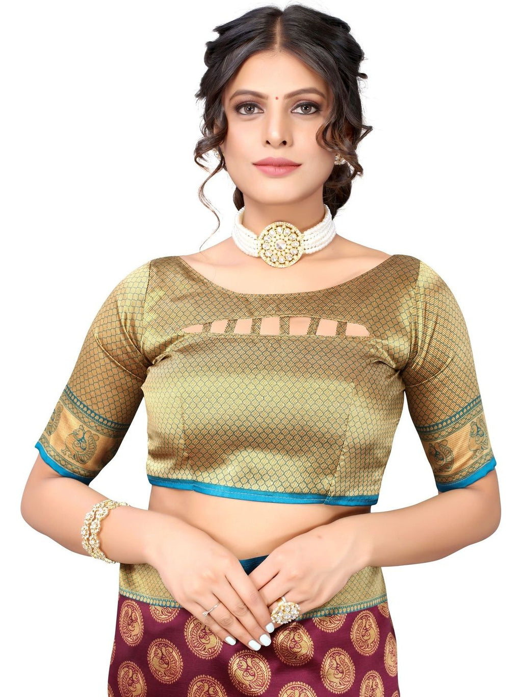 Dhimhi Women's Women Printed Art Silk Saree