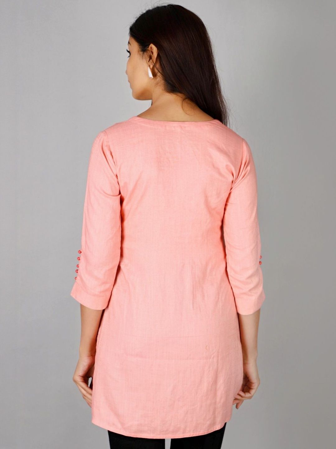 Dhimhi Women's Keyhole Neck Top