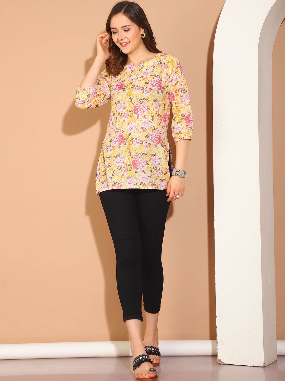 Dhimhi Women's Printed Tunic