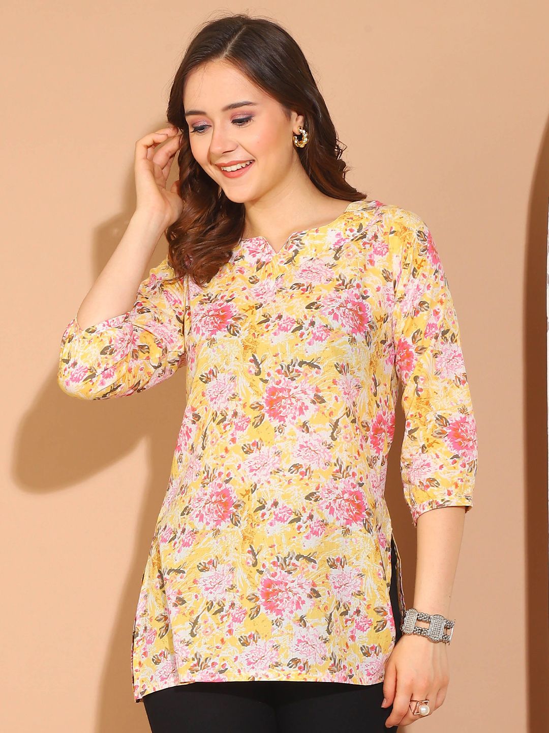 Dhimhi Women's Printed Tunic