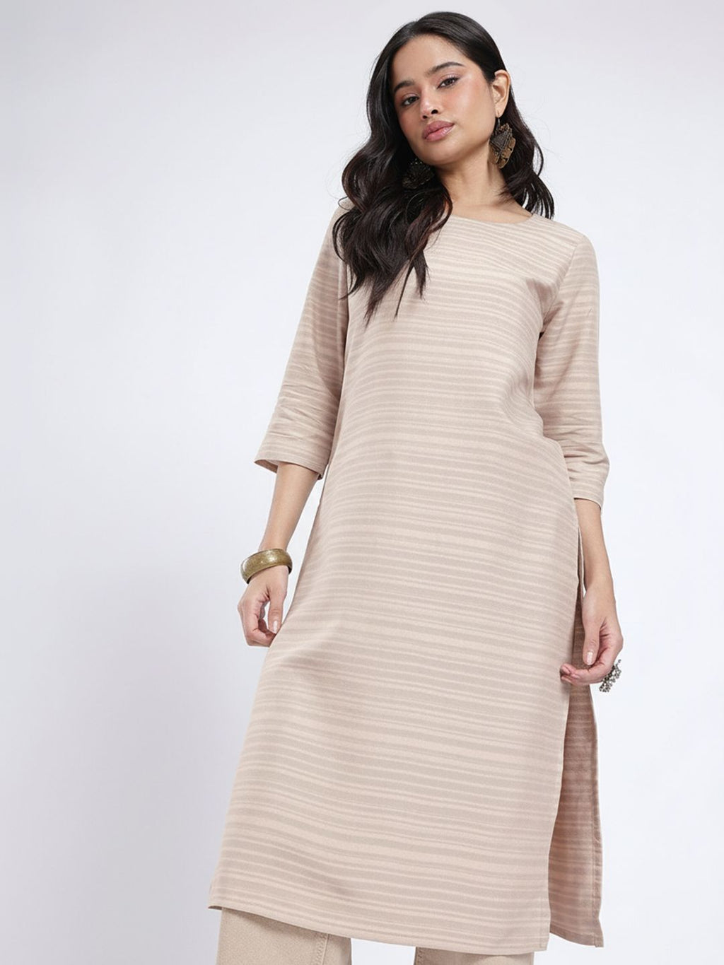 Striped Straight Kurta