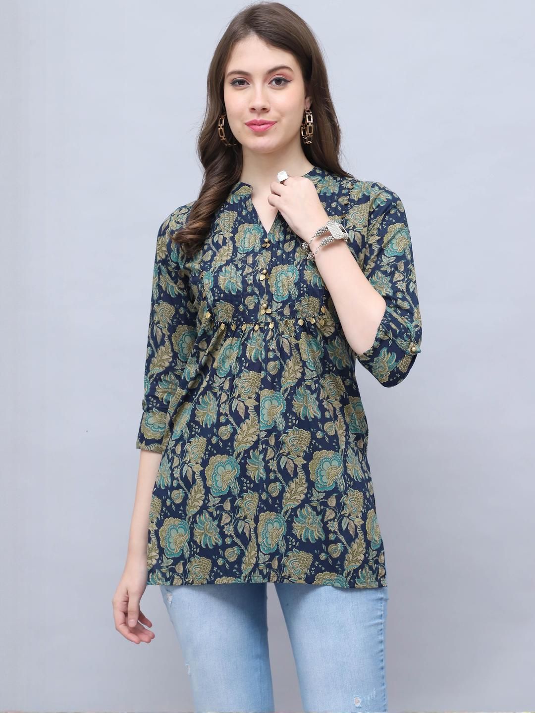 Women Floral Printed Floral Kurta