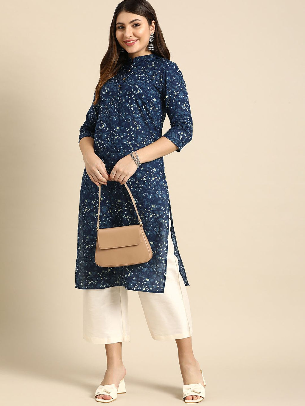 Printed Pure Cotton Kurta