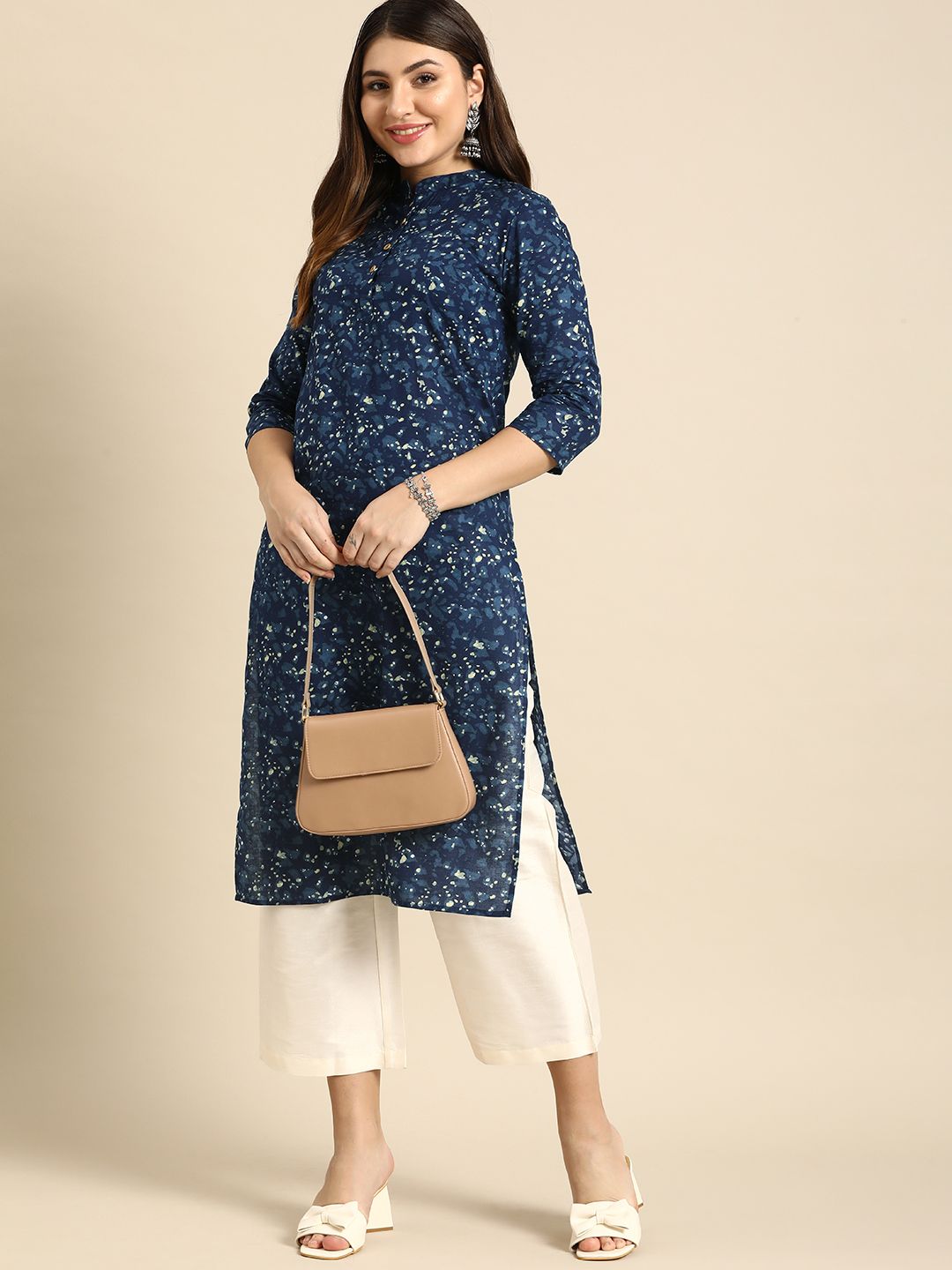 Printed Pure Cotton Kurta