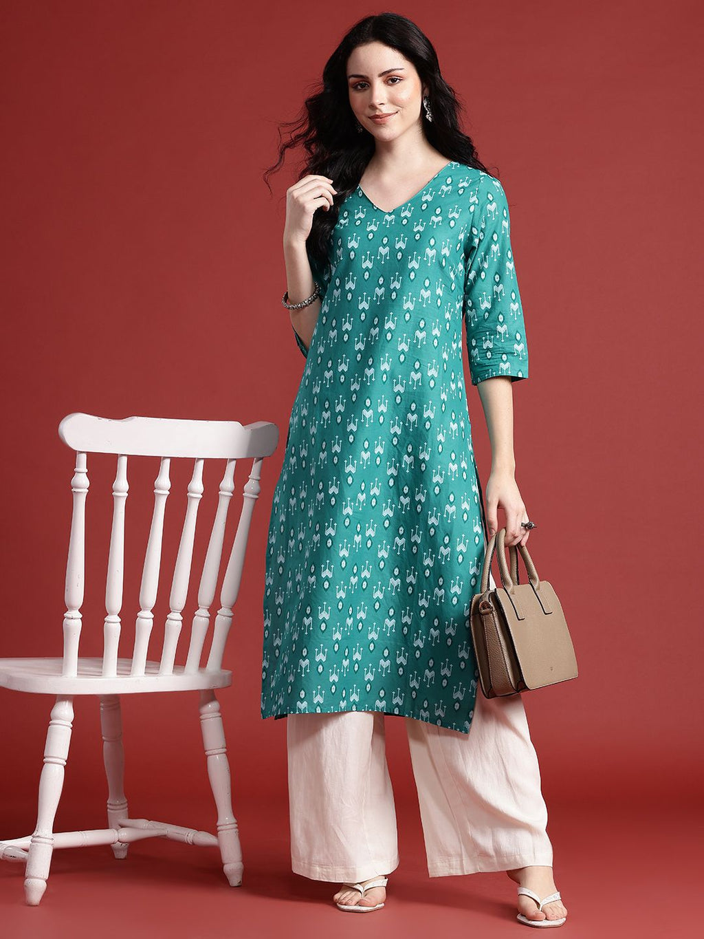 Women Ethnic Motifs Printed Kurta