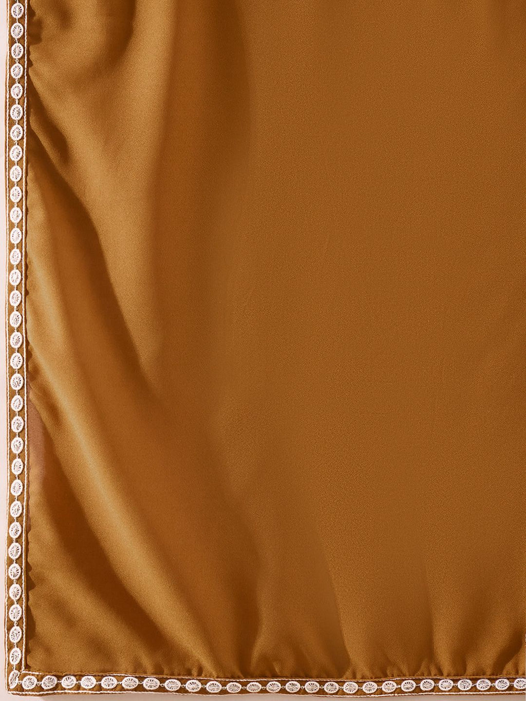 Dhimhi Women's Yoke Design Empire Sequinned Kurta with Trousers & With Dupatta