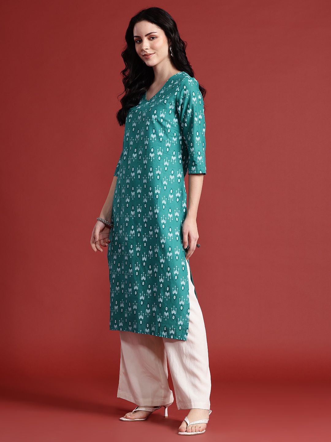 Women Ethnic Motifs Printed Kurta