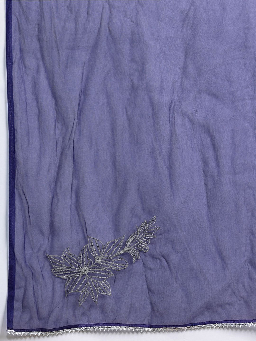 Dhimhi Women's Gotta Patti Detail Empire Dress With Sequin Detail Dupatta