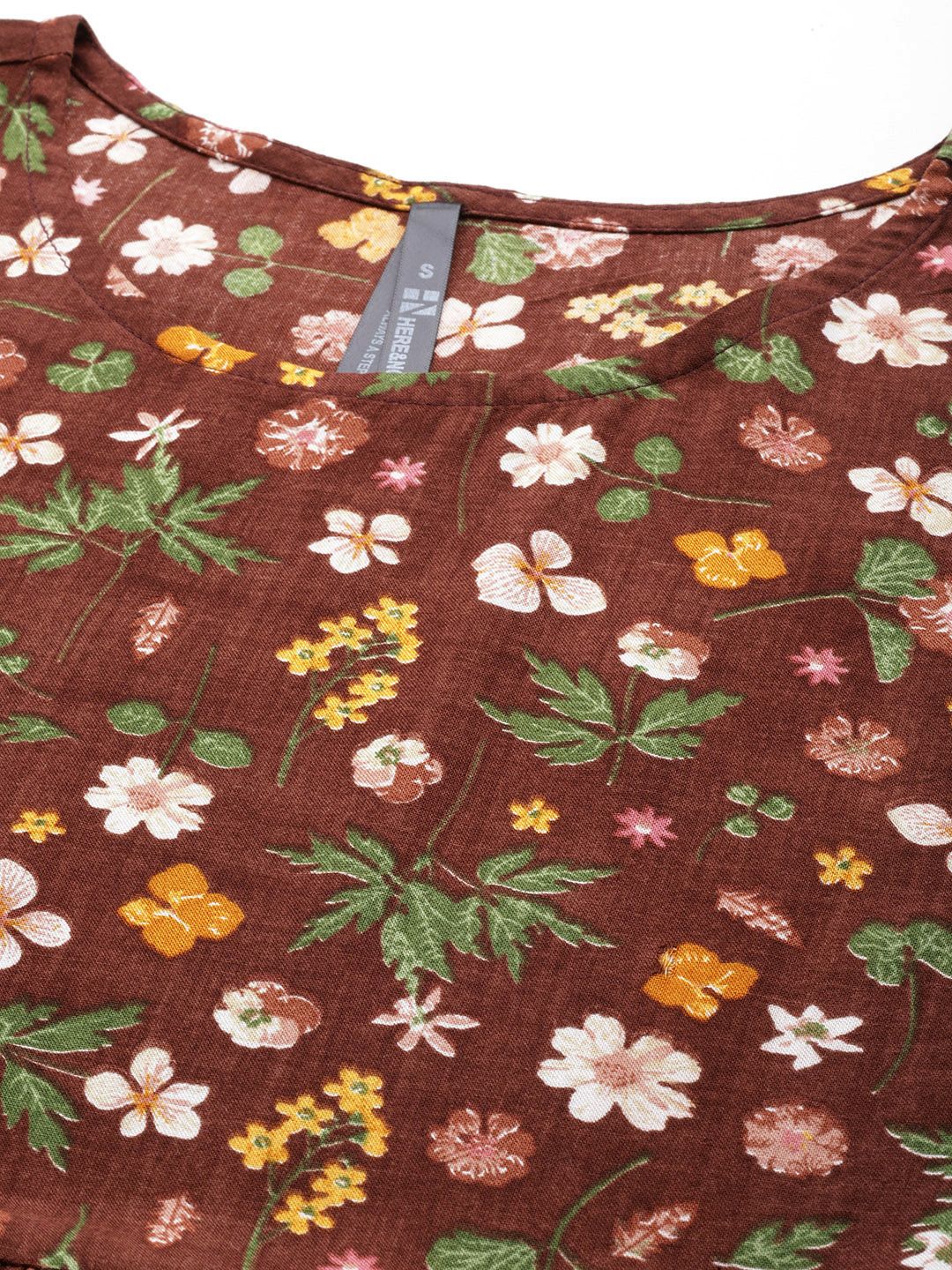Dhimhi Women's Floral Print Top