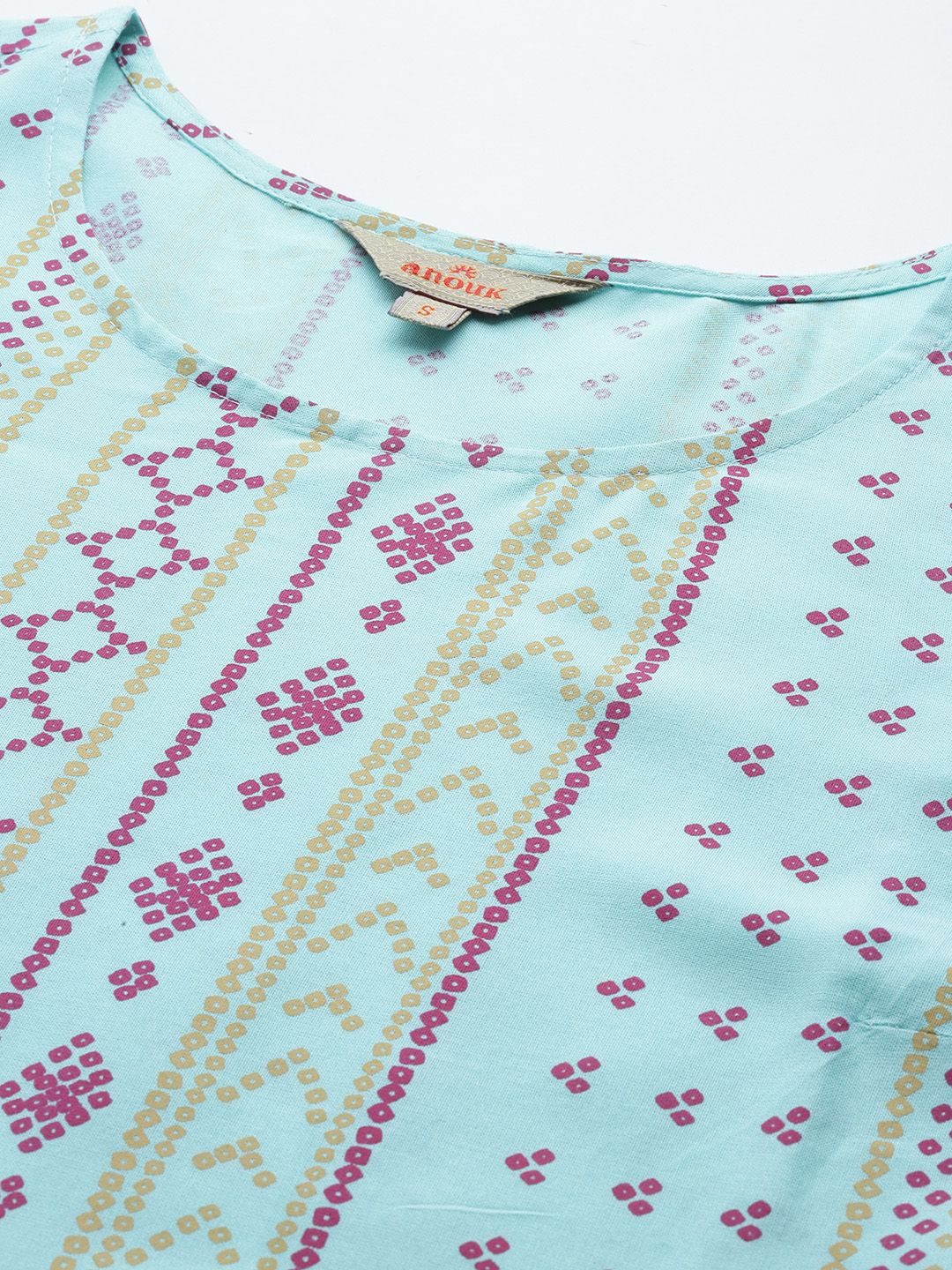 Geometric Printed Straight Kurta