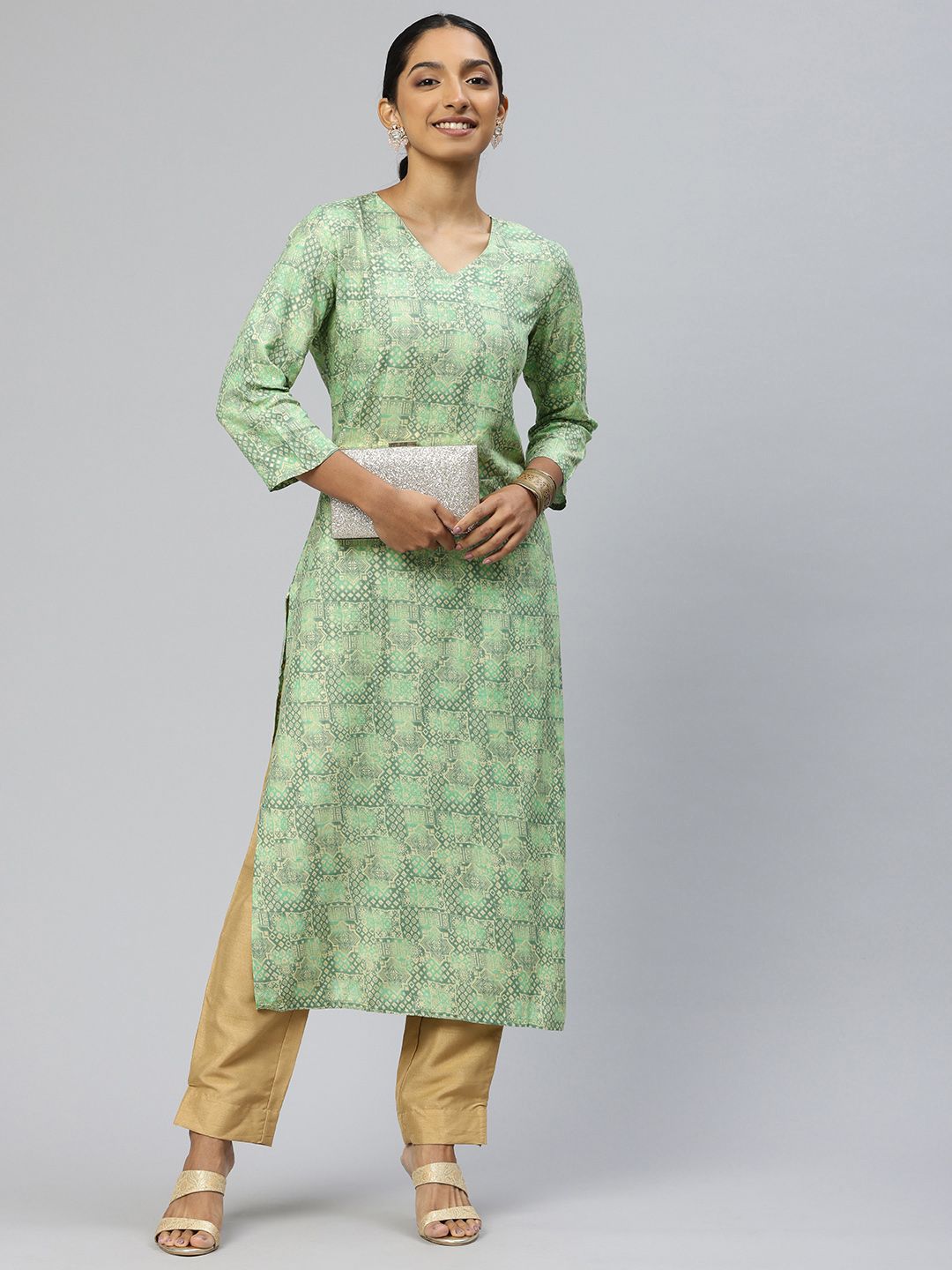 Ethnic Motifs Printed Kurta