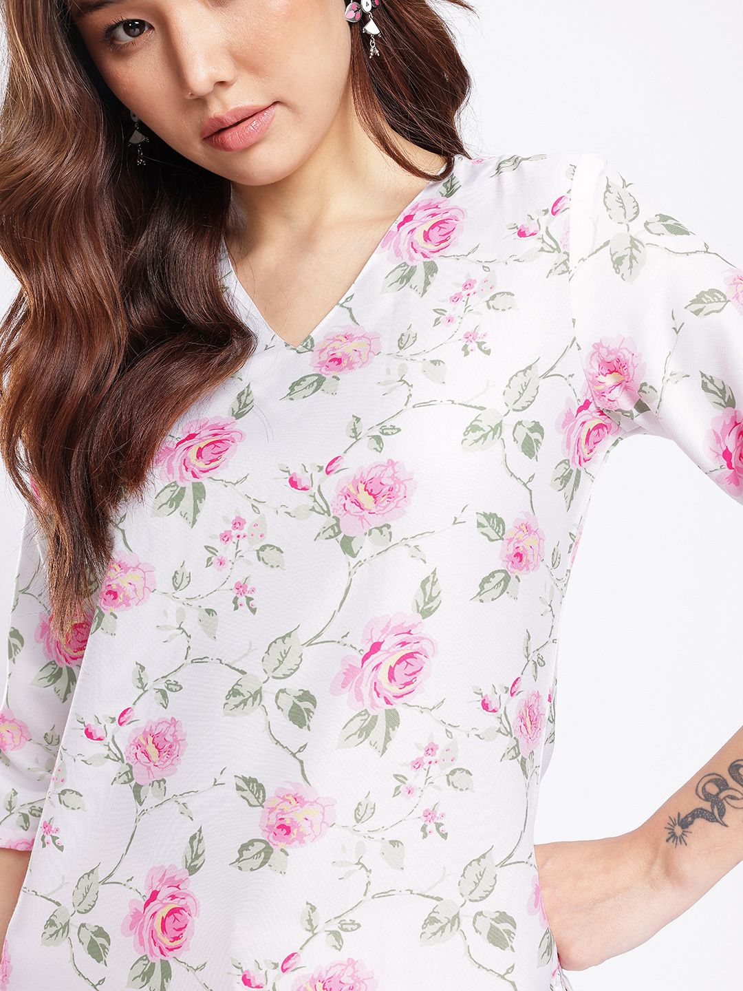 Floral Printed Kurta