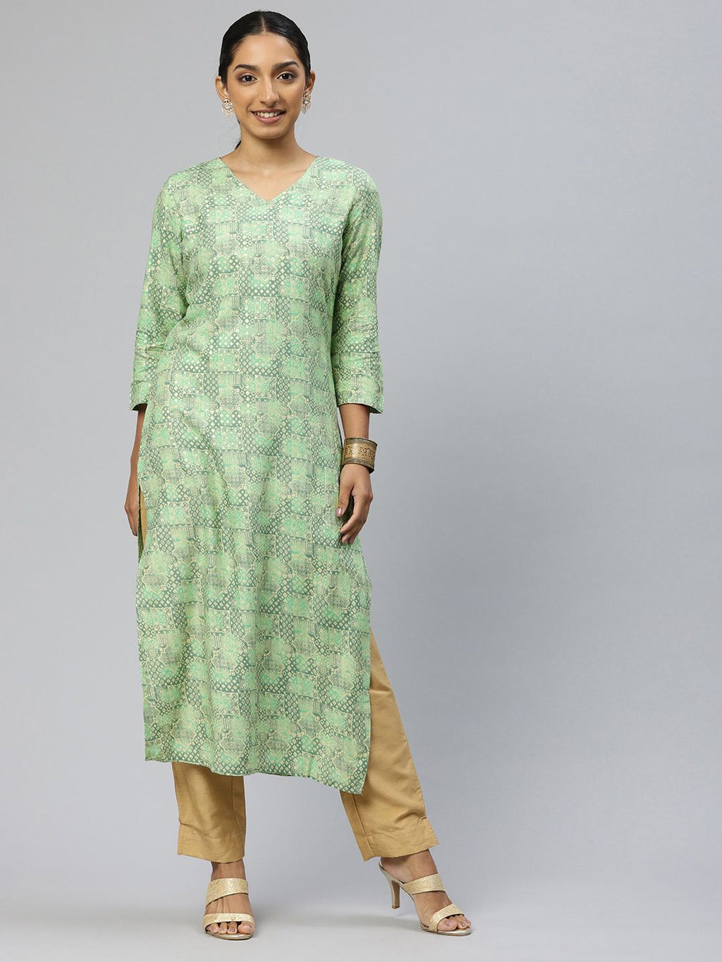 Ethnic Motifs Printed Kurta