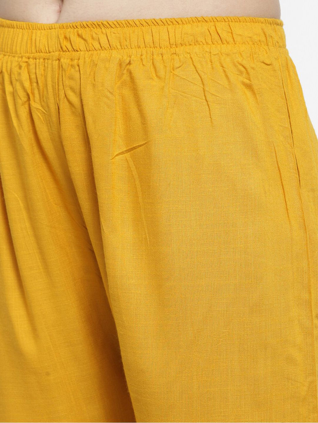 Dhimhi Women's Mustard Solid