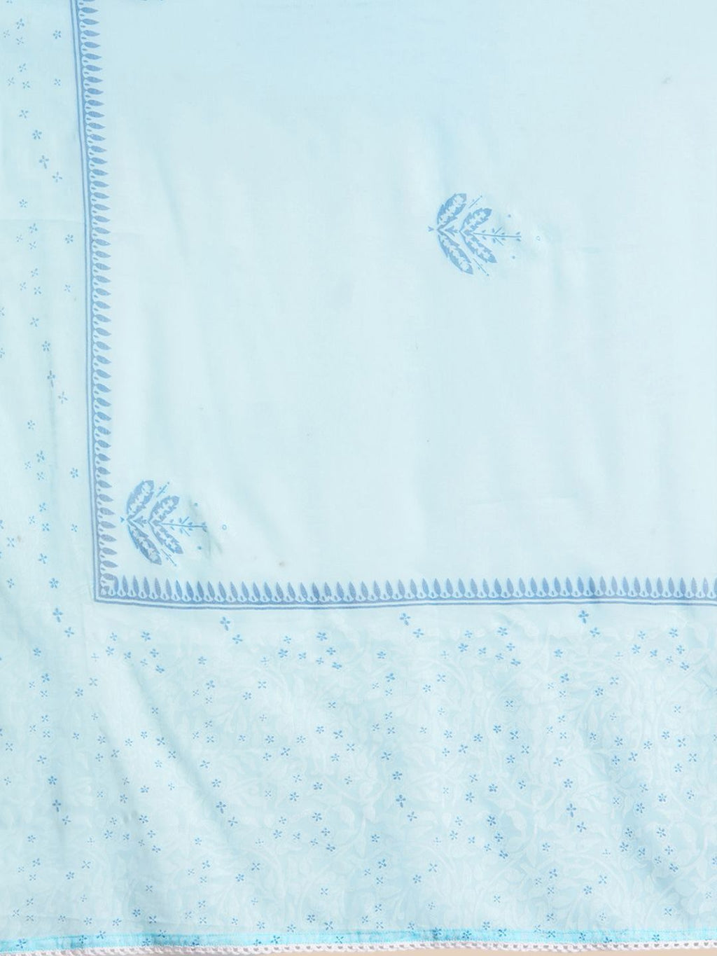 Dhimhi Women's Floral Printed Regular Anarkali Kurta with Trousers & Dupatta