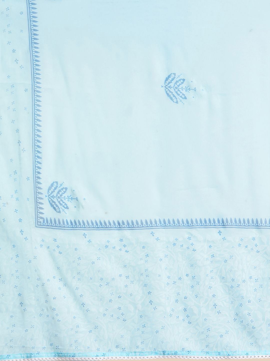 Dhimhi Women's Floral Printed Regular Anarkali Kurta with Trousers & Dupatta