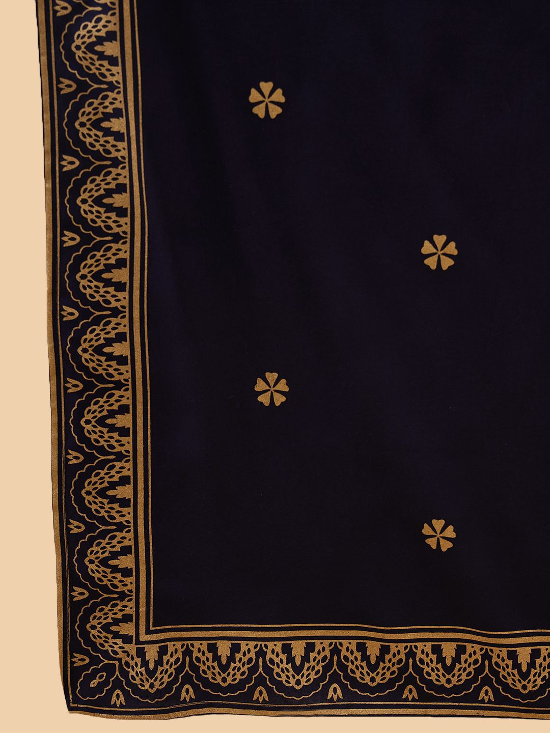 Dhimhi Women's Floral Printed Regular Kurta with Trousers & With Dupatta