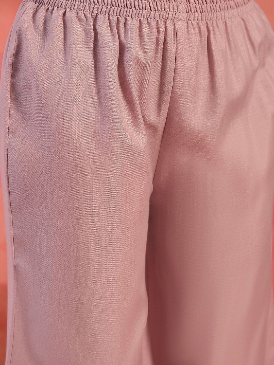 Dhimhi Women's A-Line Kurta & Palazzo Set