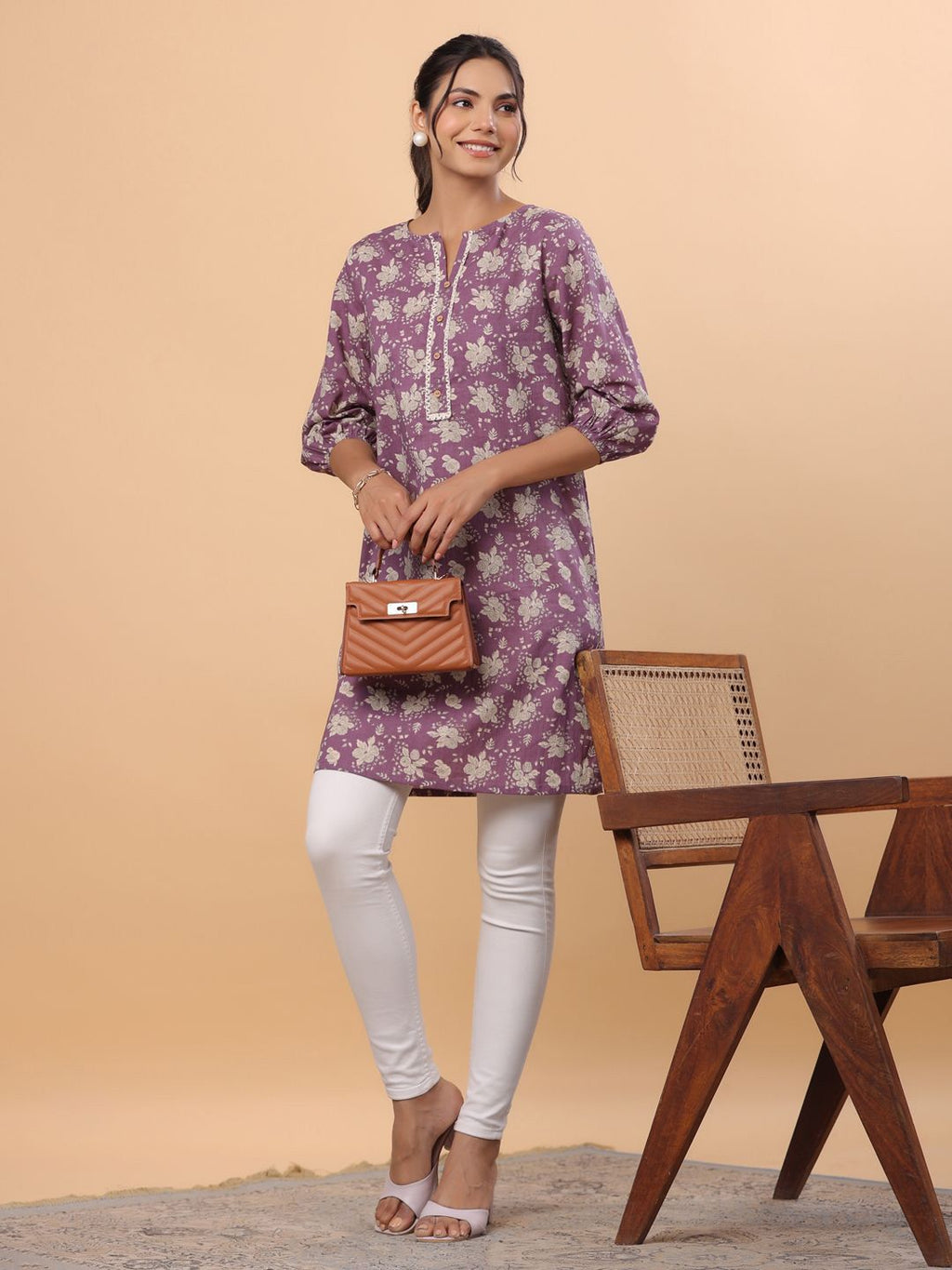Dhimhi Women's Printed Tunic