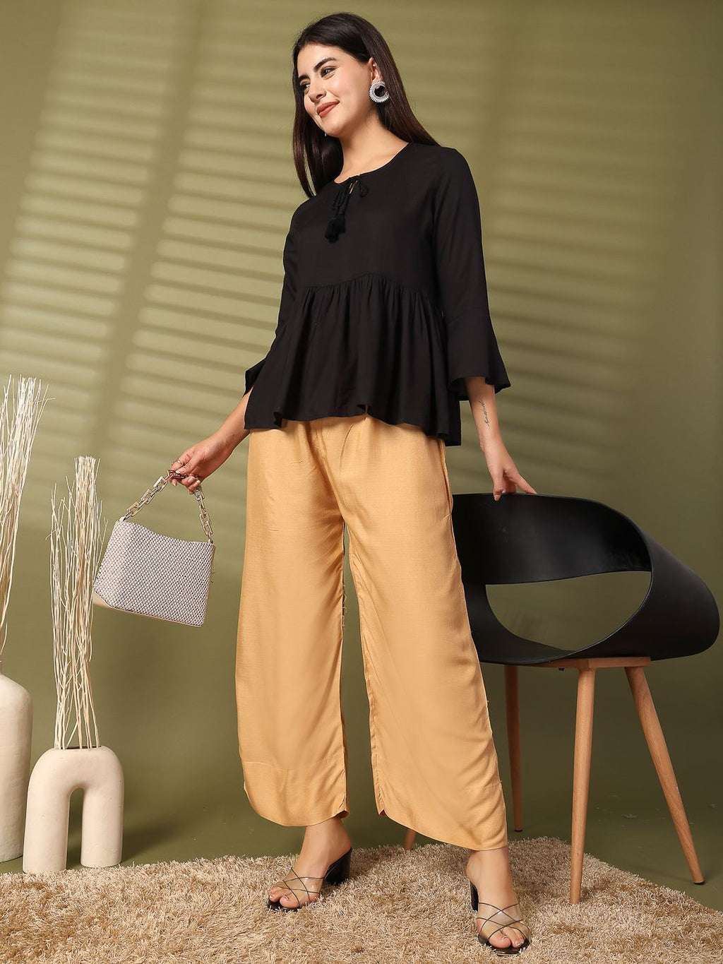 Dhimhi Women's Palazzos