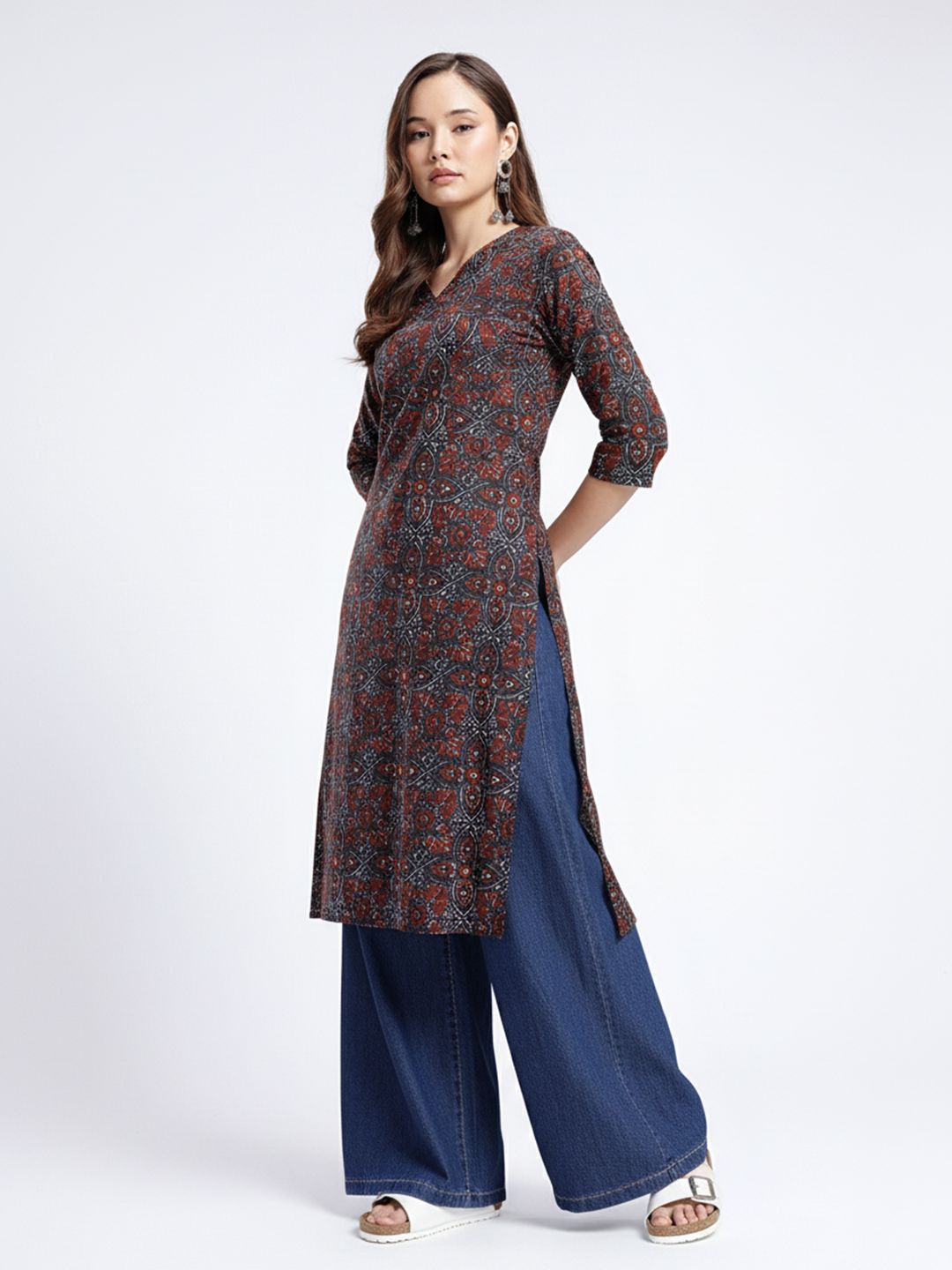 Ethnic Motifs Printed Kurta