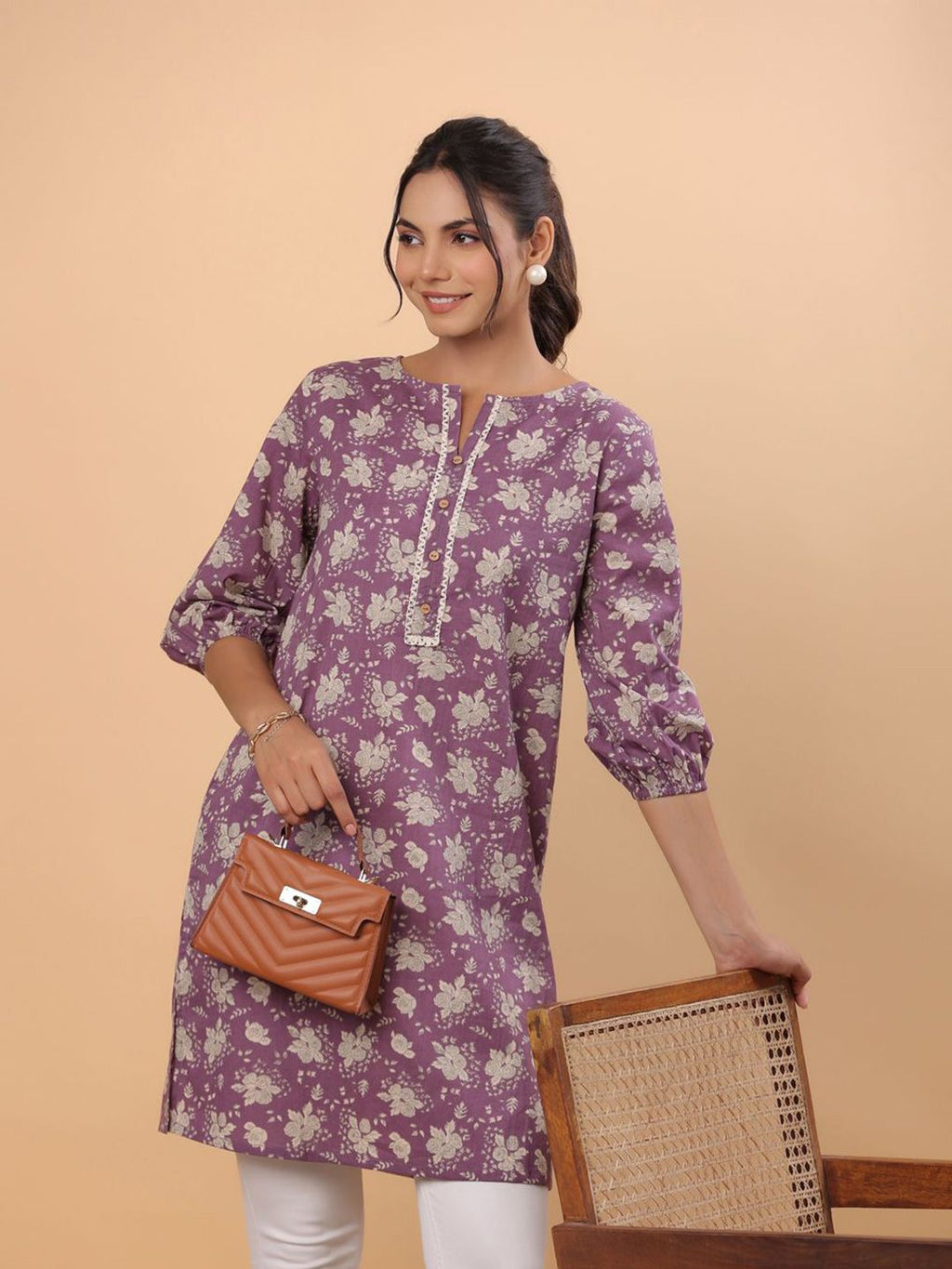 Dhimhi Women's Printed Tunic