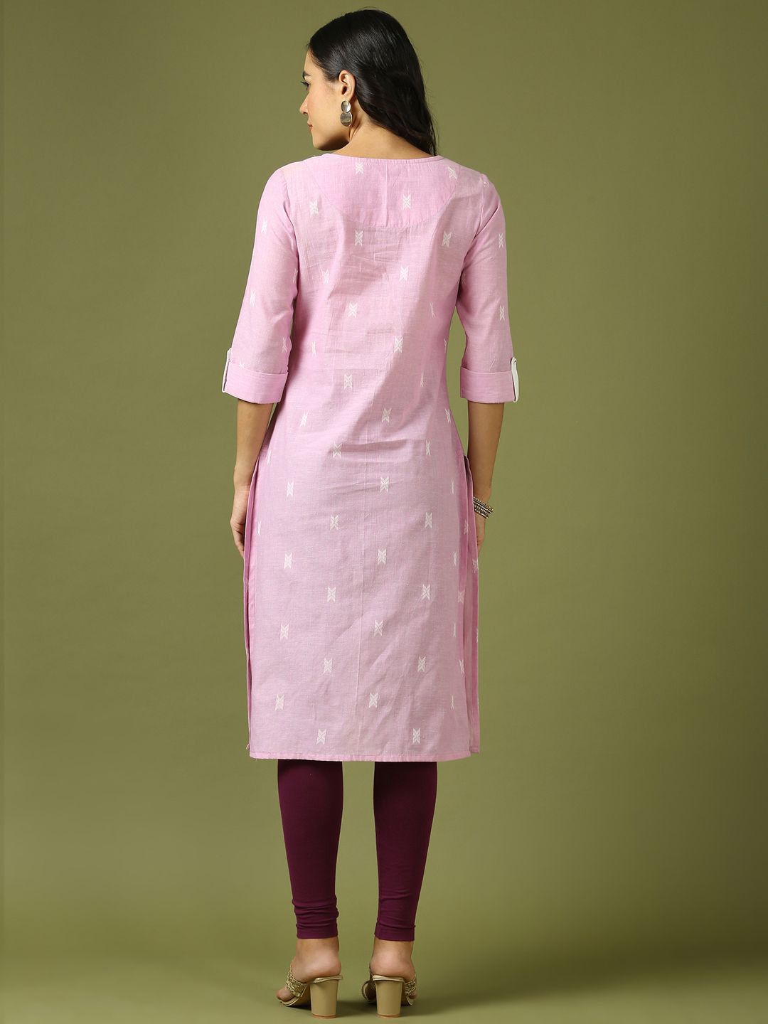 Women Dobby A-Line Kurta