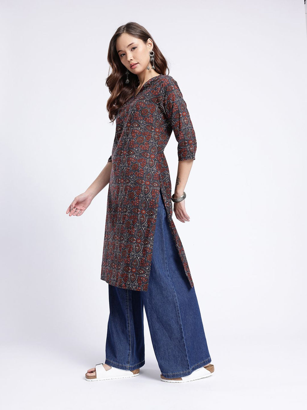 Ethnic Motifs Printed Kurta