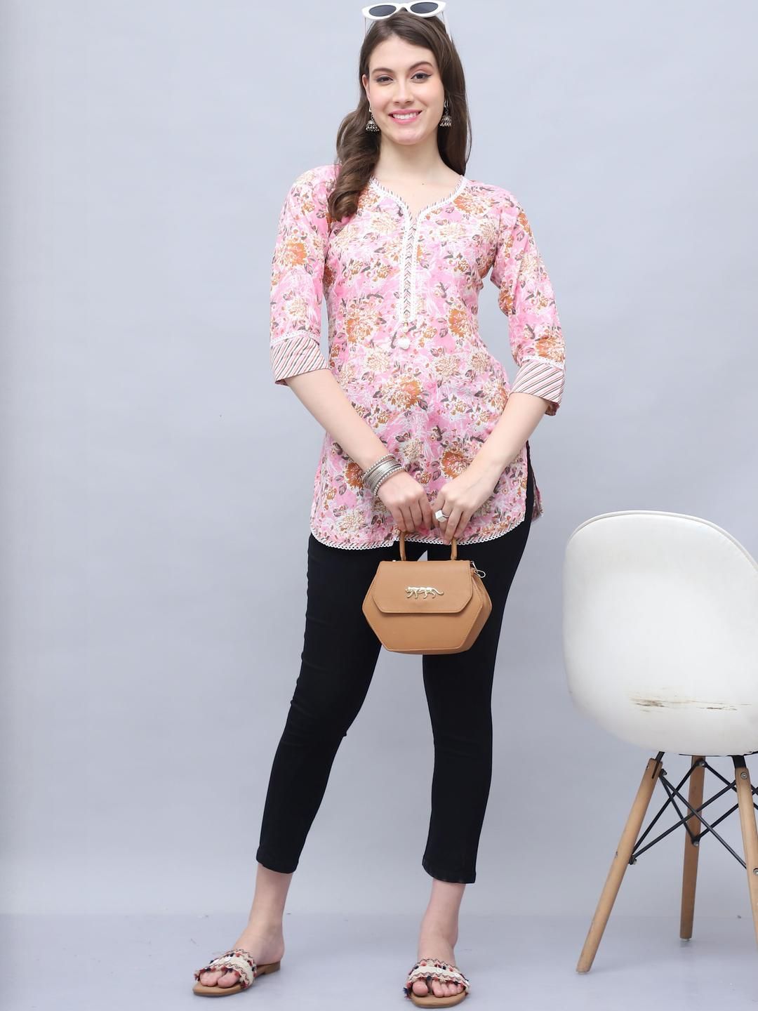 Women Floral Printed Floral Kurta