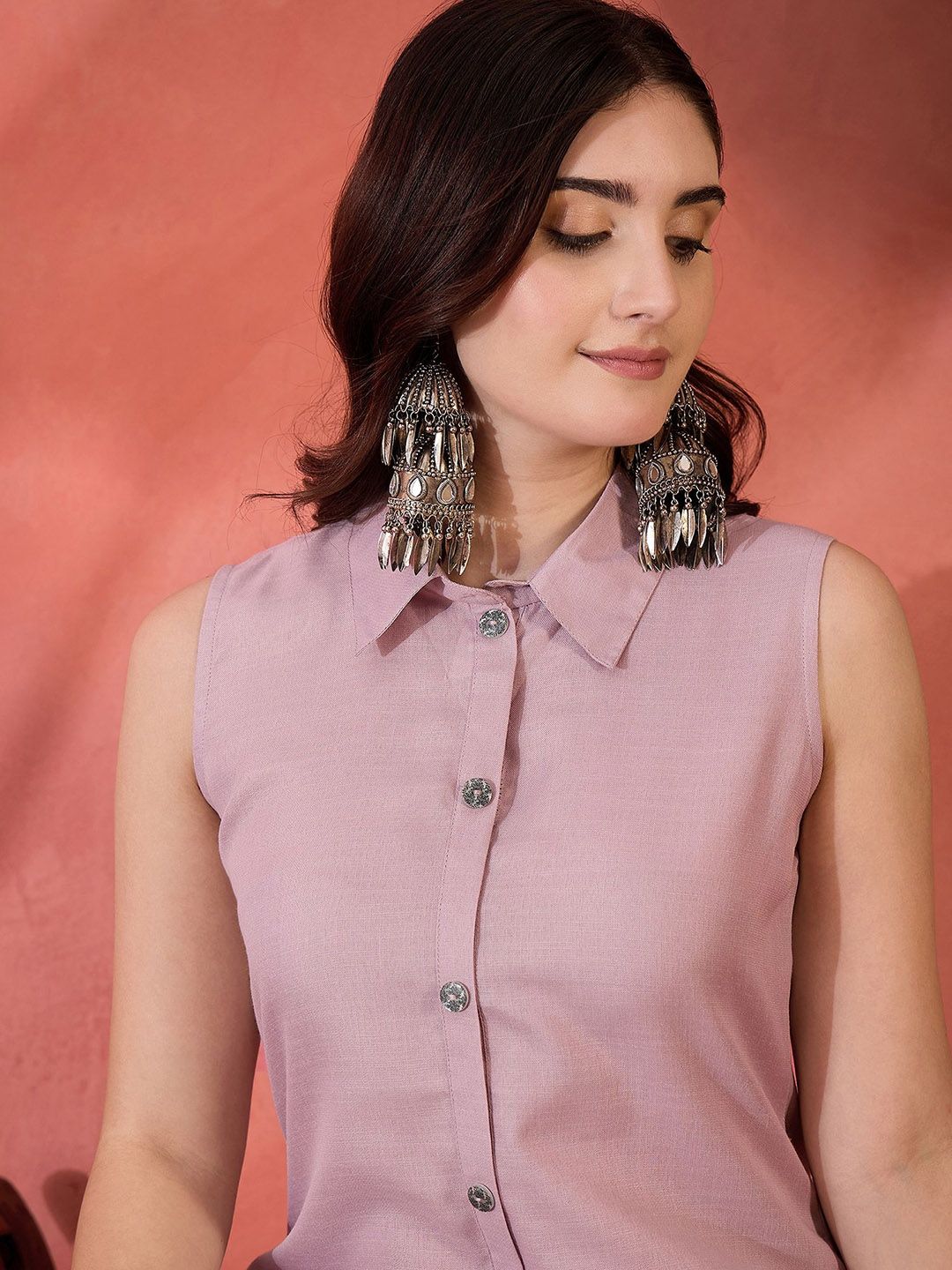 Dhimhi Women's A-Line Kurta & Palazzo Set