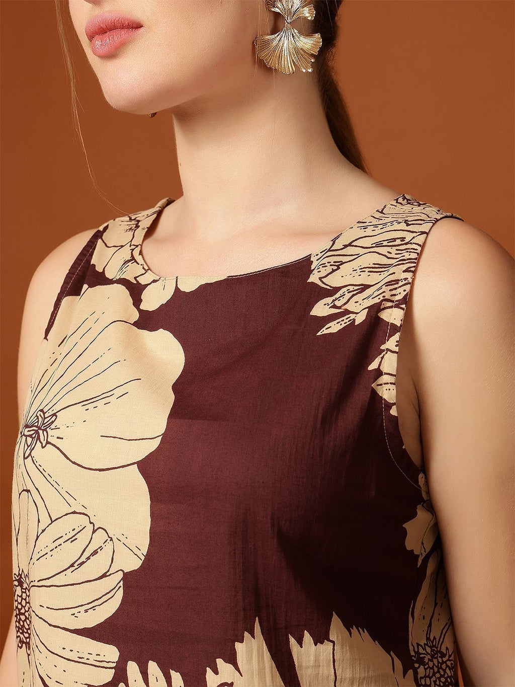 Dhimhi Women's Floral Printed Cotton Top